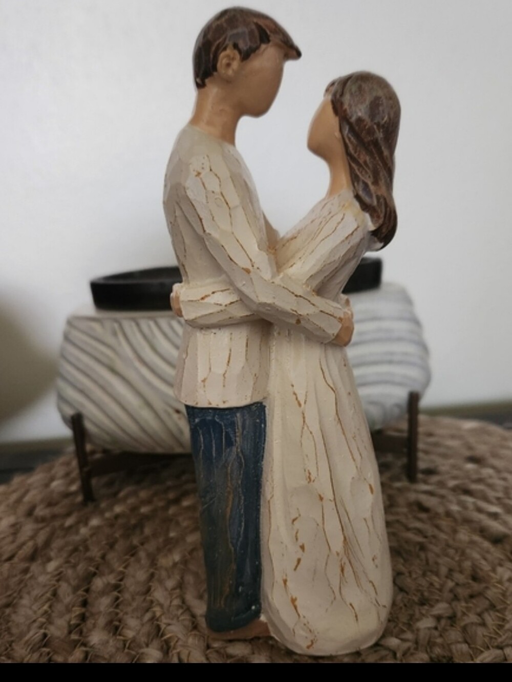 Nordic Romance Statue of Man & Woman